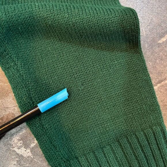 Vintage KMart Large 16-18 Green Turtleneck Sweater - Picture 10 of 11